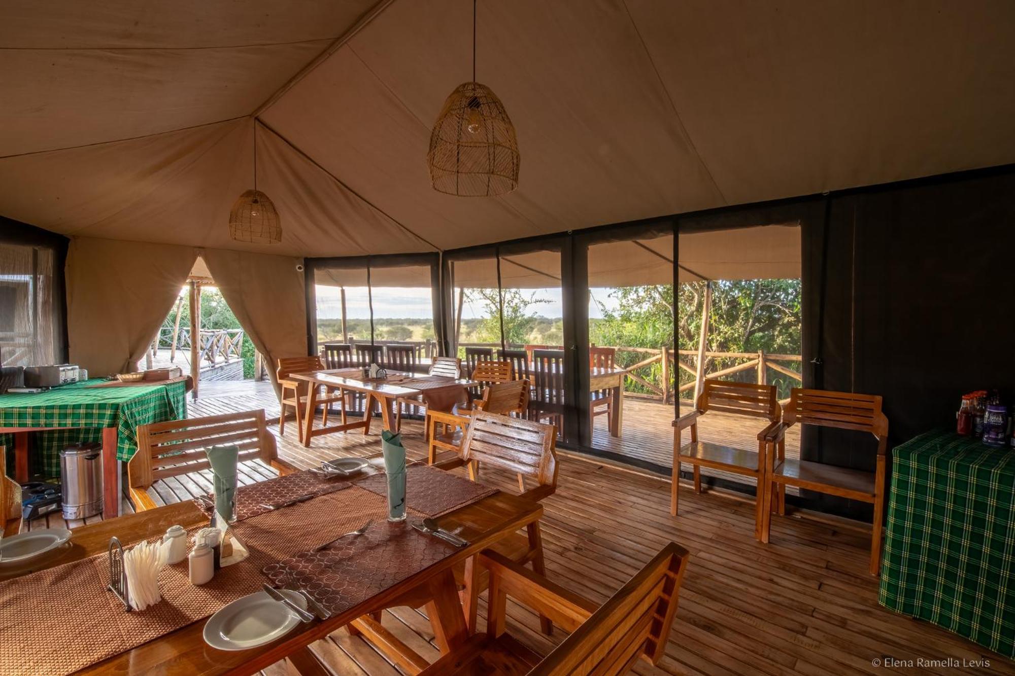Serengeti Kifaru Tented Lodge Mugumu Exterior foto
